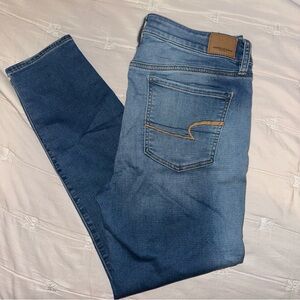 AEO High rise jegging crop